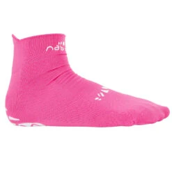 CHAUSSETTES DE NATATION AQUASOCKS JUNIOR - ROSES -Équipement De Natation Boutique chaussettes de natation aquasocks junior roses 1