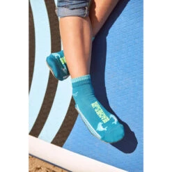 Chaussettes D'eau/Chaussettes De Plage - Dauphin Turquoise - Enfants -Équipement De Natation Boutique chaussettes deauchaussettes de plage dauphin turquoise enfants 4