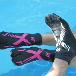 Chaussettes Natation Adulte Piscine Antidérapantes Antibactérien Fuchsia -Équipement De Natation Boutique chaussettes natation adulte piscine antiderapantes antibacterien fuchsia 4