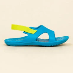 Chaussure Sandale Piscine Enfant SLAP 100 BASIC Bleu Vert 7 Chaussure Sandale Piscine Enfant SLAP 100 BASIC Bleu Vert -Équipement De Natation Boutique chaussure sandale piscine enfant slap 100 basic bleu vert 2
