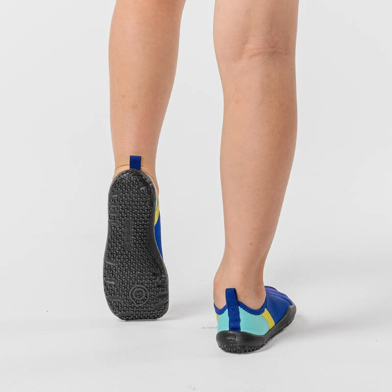 Chaussures Aquatiques élastiques Enfant - Aquashoes 120 Bleu 3 Chaussures Aquatiques élastiques Enfant - Aquashoes 120 Bleu – Image 3
