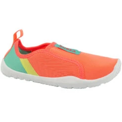 Chaussures Aquatiques élastiques Enfant - Aquashoes 120 Corail