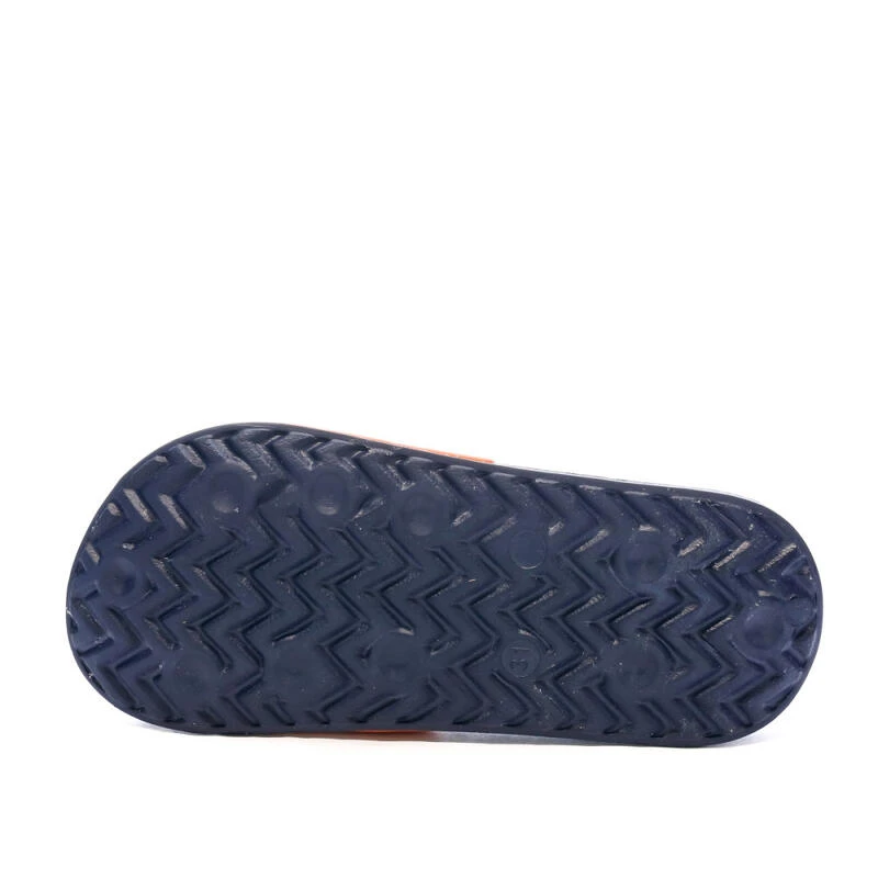 Claquettes Marine/Orange Garçon Champion Printy 2 Claquettes Marine/Orange Garçon Champion Printy – Image 2