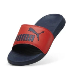 Claquettes Popcat 20 PUMA Active Red Club Navy Blue -Équipement De Natation Boutique claquettes popcat 20 puma active red club navy blue 5