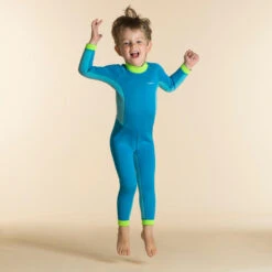 Combinaison Néoprène Natation Jeune Enfant - TI WARM - Bleue