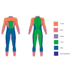 COMBINAISON NEOPRENE TRIATHLON ZONE 3 VISION HOMME -Équipement De Natation Boutique combinaison neoprene triathlon zone 3 vision homme 6