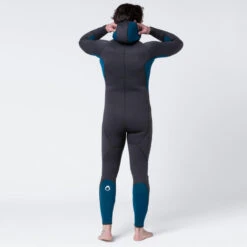 Combinaison Plongée Homme Néoprène 5mm - SCD 500 Noir Et Bleu -Équipement De Natation Boutique combinaison plongee homme neoprene 5mm scd 500 noir et bleu 2