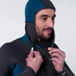 Combinaison Plongée Homme Néoprène 5mm - SCD 500 Noir Et Bleu -Équipement De Natation Boutique combinaison plongee homme neoprene 5mm scd 500 noir et bleu 4