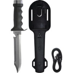 Couteau De Plongée Cressi ORCA KNIFE -Équipement De Natation Boutique couteau de plongee cressi orca knife 4