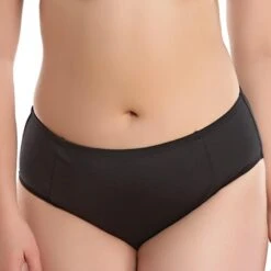 ELOMI Culotte De Bain Mi-couvrante Grande Taille Essentials