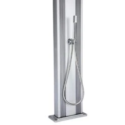 Douche D'extérieur Hybride Dada Straight 40L Avec Rince Pieds Aluminium 228 Cm -Équipement De Natation Boutique douche dexterieur hybride dada straight 40l avec rince pieds aluminium 228 cm 4