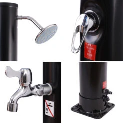 Douche Solaire MOOREA Noire 18L 6 Douche Solaire MOOREA Noire 18L -Équipement De Natation Boutique douche solaire moorea noire 18l 2