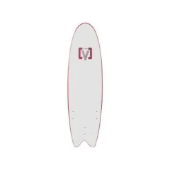 Victory EPS Softboard - Planche De Surf En Mousse - Fish 6'6 - Red