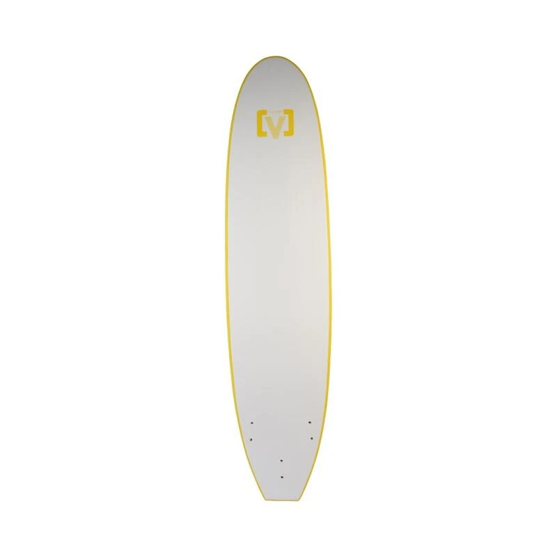 Victory EPS Softboard - Planche De Surf En Mousse - Malibu 8'0 - Yellow 2 Victory EPS Softboard - Planche De Surf En Mousse - Malibu 8'0 - Yellow – Image 2