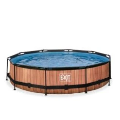 EXIT TOYS EXIT Piscine Timber Style - Frame Pool ø360x76cm - Accessoires Inclus -Équipement De Natation Boutique exit piscine timber style frame pool o360x76cm accessoires inclus 2