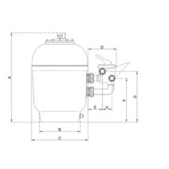Filtre PPG Montage Latéral 760 -Équipement De Natation Boutique filtre ppg montage lateral 760 2