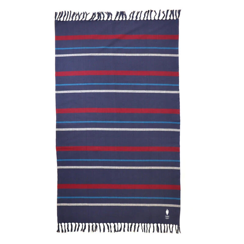 Fouta 70x140 Cm 100% Coton Jeux Olympiques - EFR Oly Tricolore 1 Fouta 70x140 Cm 100% Coton Jeux Olympiques - EFR Oly Tricolore