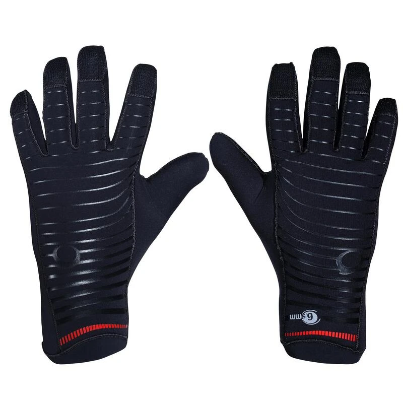 Gants Plongée Néoprène 6.5mm - Noir 3 Gants Plongée Néoprène 6.5mm - Noir – Image 3