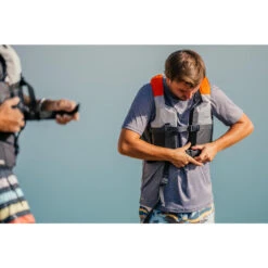 Gilet Aide à La Flottaison 50N+ Gris Kayak Stand Up Paddle Dériveur -Équipement De Natation Boutique gilet aide a la flottaison 50n gris kayak stand up paddle deriveur 1
