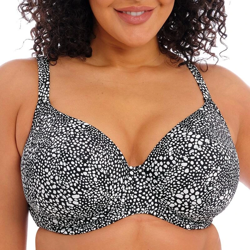ELOMI Haut De Maillot De Bain Plongeant Grande Taille Pebble Cove 1 ELOMI Haut De Maillot De Bain Plongeant Grande Taille Pebble Cove