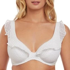 Haut De Maillot Plongeant à Armatures Maille Crochet Bohemia