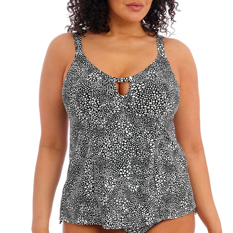 ELOMI Haut De Maillot Tankini Grande Taille Pebble Cove 1 ELOMI Haut De Maillot Tankini Grande Taille Pebble Cove