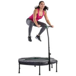 Tunturi Hexagon Fitness Trampoline - Poignée Réglable - Surface De Saut De 100 Cm -Équipement De Natation Boutique hexagon fitness trampoline poignee reglable surface de saut de 100 cm 5