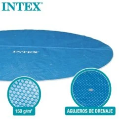 Intex Bâche à Bulles Isolante Ø 488 Cm Piscine Ronde -Équipement De Natation Boutique intex bache a bulles isolante o 488 cm piscine ronde 4