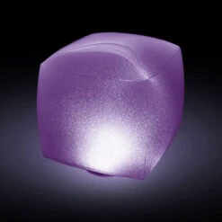 Intex Cube Flottant Avec Éclairage LED 23 X 23 Cm -Équipement De Natation Boutique intex cube flottant avec eclairage led 23 x 23 cm 4