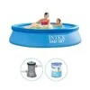 Intex - Easy Set - Piscine - 244x61 Cm - Ronde - Piscine Gonflable