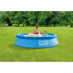 Intex - Easy Set - Piscine - 244x61 Cm - Ronde - Piscine Gonflable -Équipement De Natation Boutique intex easy set piscine 244x61 cm ronde piscine gonflable 2