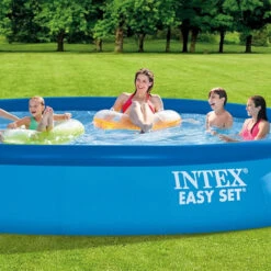 Intex - Easy Set - Piscine - 305x61 Cm - Ronde - Piscine Gonflable -Équipement De Natation Boutique intex easy set piscine 305x61 cm ronde piscine gonflable 2