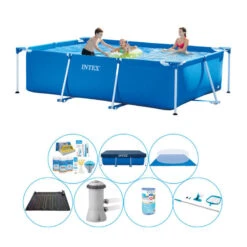 Intex Frame Pool Rectangulaire 300x200x75 Cm - Pack De Piscine