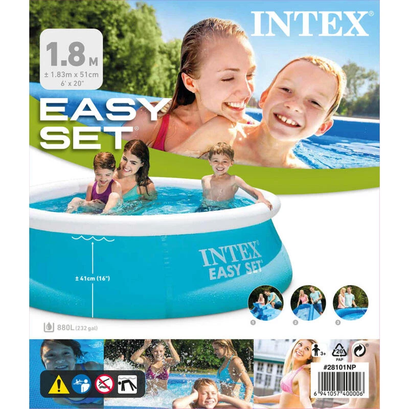 Intex Piscine Easy Set 183x51 Cm - Bundle De Piscine 4 Intex Piscine Easy Set 183x51 Cm - Bundle De Piscine – Image 4