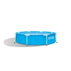 Intex Piscine Metal Frame 244x51 Cm - Avec Des Accessoires -Équipement De Natation Boutique intex piscine metal frame 244x51 cm avec des accessoires 2