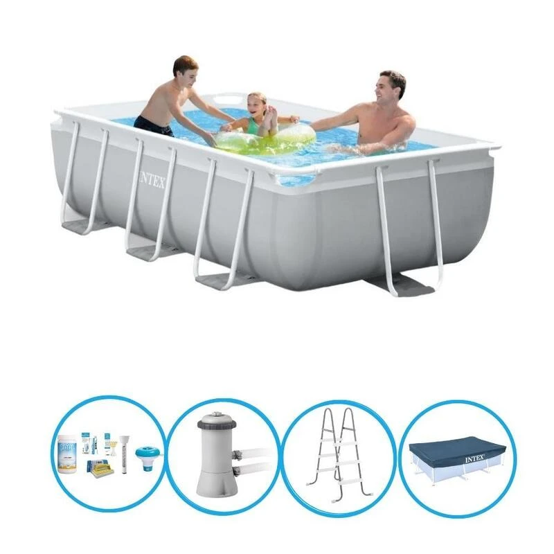 Intex Piscine Prism Frame - Forfait Piscine - 300x175x81 Cm 1 Intex Piscine Prism Frame - Forfait Piscine - 300x175x81 Cm