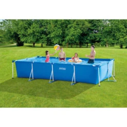 Intex Piscine Rectangular Frame - Forfait Piscine - 450x220x84 Cm -Équipement De Natation Boutique intex piscine rectangular frame forfait piscine 450x220x84 cm 2