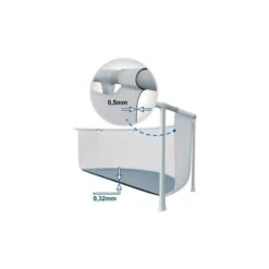 Intex - Prism Frame - Piscine - 366x76 Cm - Ronde - Piscine Intérieure -Équipement De Natation Boutique intex prism frame piscine 366x76 cm ronde piscine interieure 2