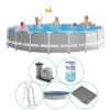 Intex - Prism Frame - Piscine - 549x122 Cm - Ronde - Piscine Intérieure