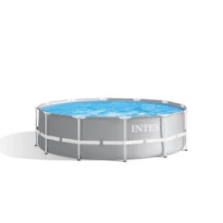 Intex - Prism Frame - Piscine En Piscinetrap - 366x99 Cm - Ronde -Équipement De Natation Boutique intex prism frame piscine en piscinetrap 366x99 cm ronde 3