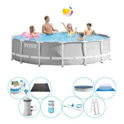 Intex Prism Frame Piscine Super Deal - 427x107 Cm