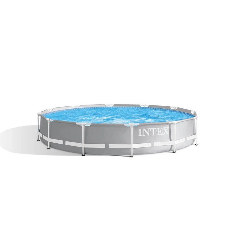 Intex Prism Frame Ronde 366x76 Cm - Piscine Avec Des Accessoires 2 Intex Prism Frame Ronde 366x76 Cm - Piscine Avec Des Accessoires – Image 2