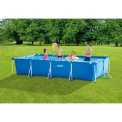 Intex - Rectangular Frame - Piscine - 450x220x84 Cm - Rectangulaire -Équipement De Natation Boutique intex rectangular frame piscine 450x220x84 cm rectangulaire 2