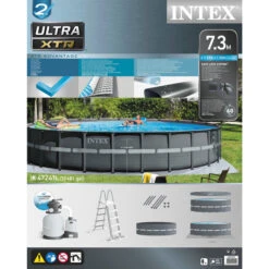 Intex - Ultra XTR Frame - Piscine - 732x132 Cm - Ronde - Piscine Intérieure 11 Intex - Ultra XTR Frame - Piscine - 732x132 Cm - Ronde - Piscine Intérieure -Équipement De Natation Boutique intex ultra xtr frame piscine 732x132 cm ronde piscine interieure 4