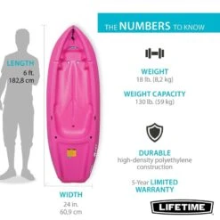 Kayak Enfant 6 Ft. LIFETIME Wave™ #90827 9 Kayak Enfant 6 Ft. LIFETIME Wave™ #90827 -Équipement De Natation Boutique kayak enfant 6 ft lifetime wave 90827 2