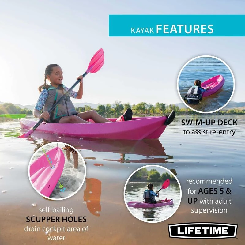 Kayak Enfant 6 Ft. LIFETIME Wave™ #90827 6 Kayak Enfant 6 Ft. LIFETIME Wave™ #90827 – Image 6