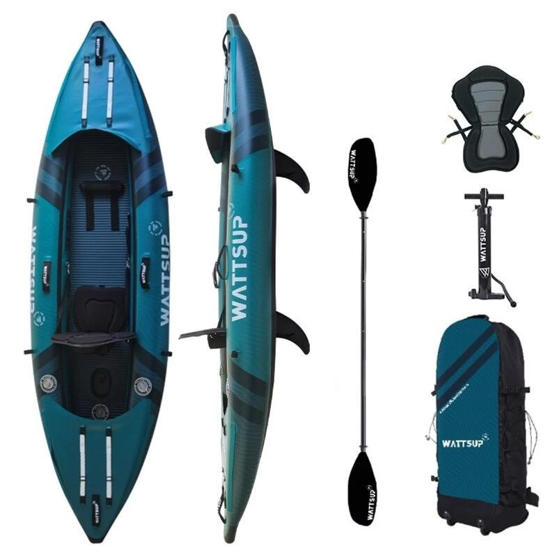 Kayak Gonflable COD 1P - 310cm/10'2" X 85cm/33' - DropStitch MAX 180 Kg 1 Kayak Gonflable COD 1P - 310cm/10'2" X 85cm/33' - DropStitch MAX 180 Kg