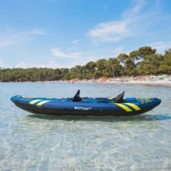 Kayak Gonflable Crucian 1P - 340cm/11'1" X 95cm/37' - DropStitch - MAX 180 Kg -Équipement De Natation Boutique kayak gonflable crucian 1p 340cm111 x 95cm37 dropstitch max 180 kg 6