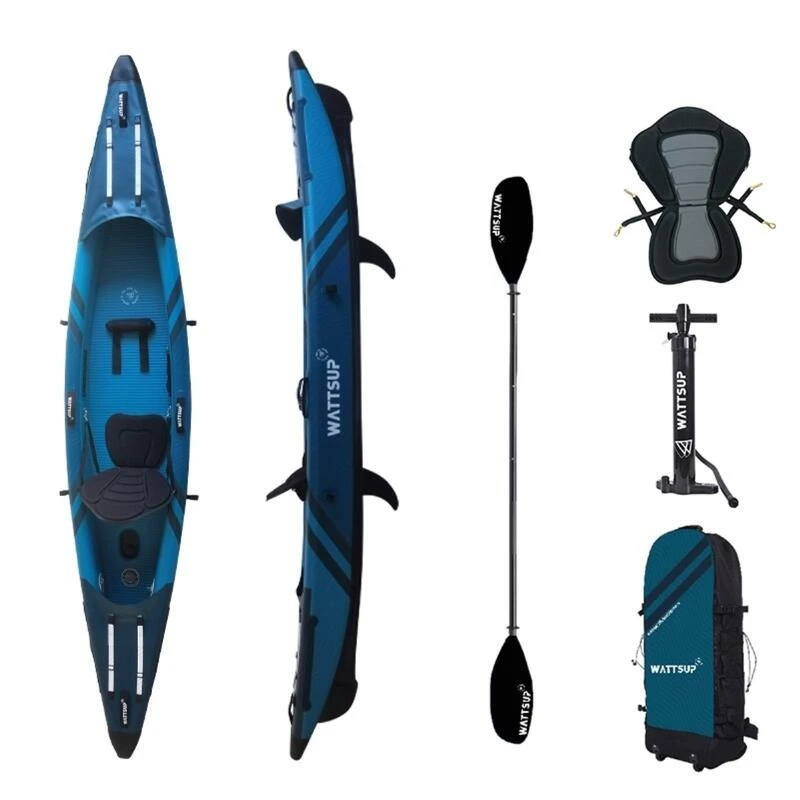 Kayak Gonflable TORPEDO 1P HP - 365cm/12'x72cm/28' - DropStitch MAX 180 Kg 1 Kayak Gonflable TORPEDO 1P HP - 365cm/12'x72cm/28' - DropStitch MAX 180 Kg
