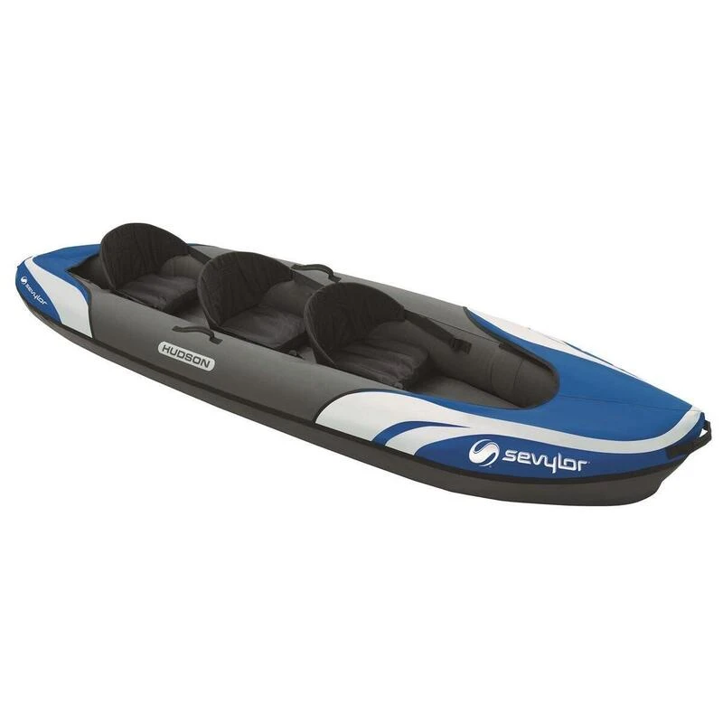 Sevylor Kayak Polyvalent Hudson - 2 Adultes & 1 Enfant 1 Sevylor Kayak Polyvalent Hudson - 2 Adultes & 1 Enfant